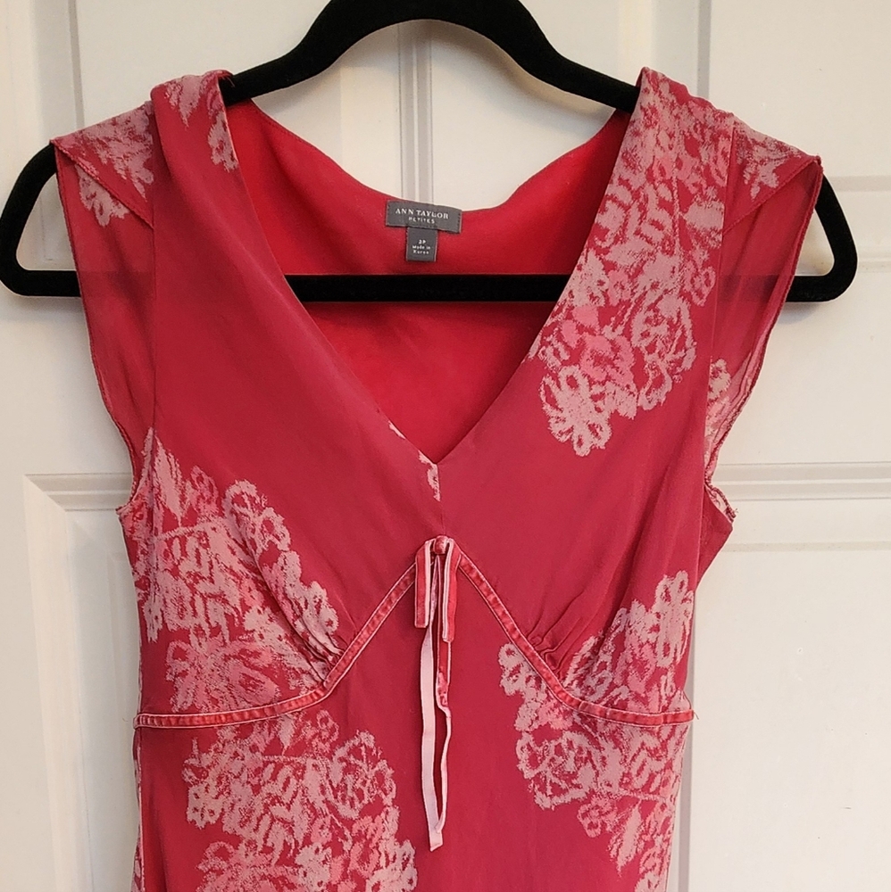 Ann Taylor Size 2p Pink Dress